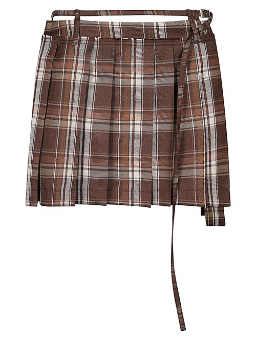 Asymmetric pleated skirt ACNE STUDIOS | AF0462SKIR000736AFQ